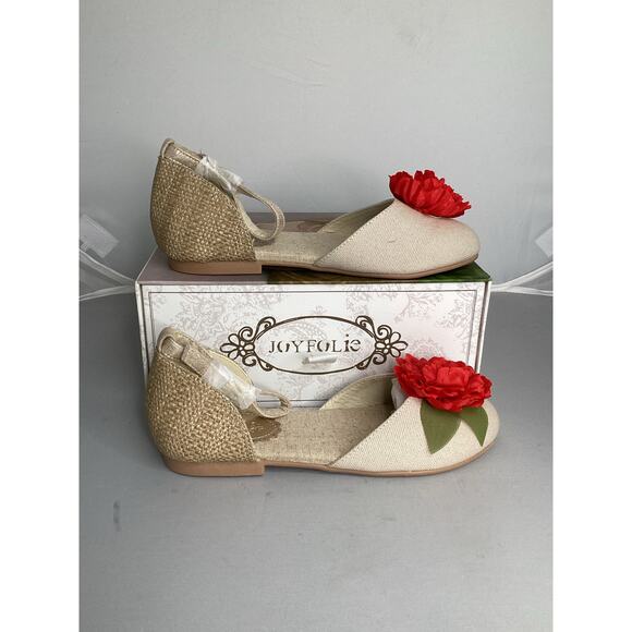 Joyfolie Other - Joyfolie Hailey Flat In Red - Size Y2 - New In Box